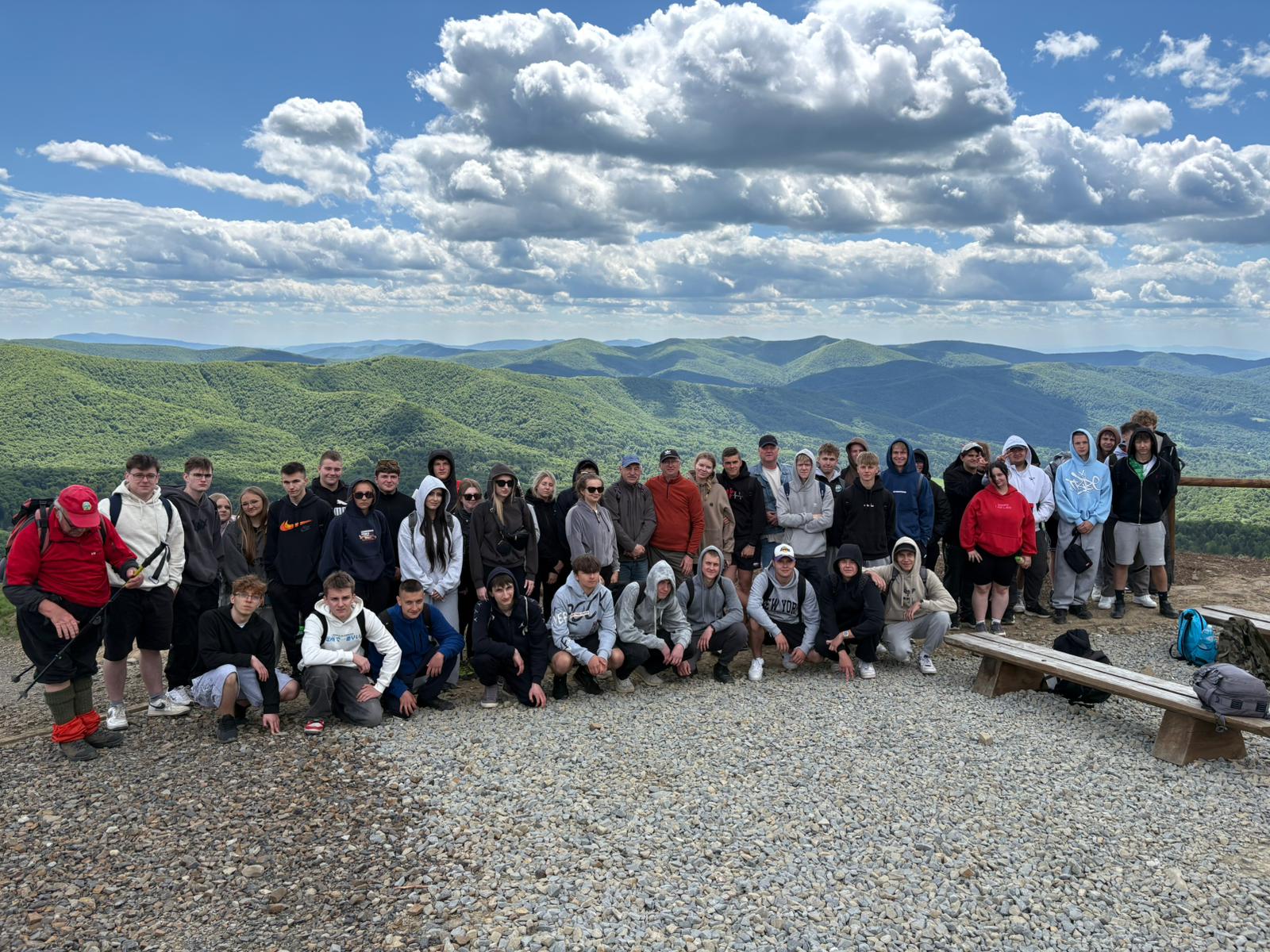 3-dniowa wycieczka klas 2, 3 i 4 technikum w Bieszczady