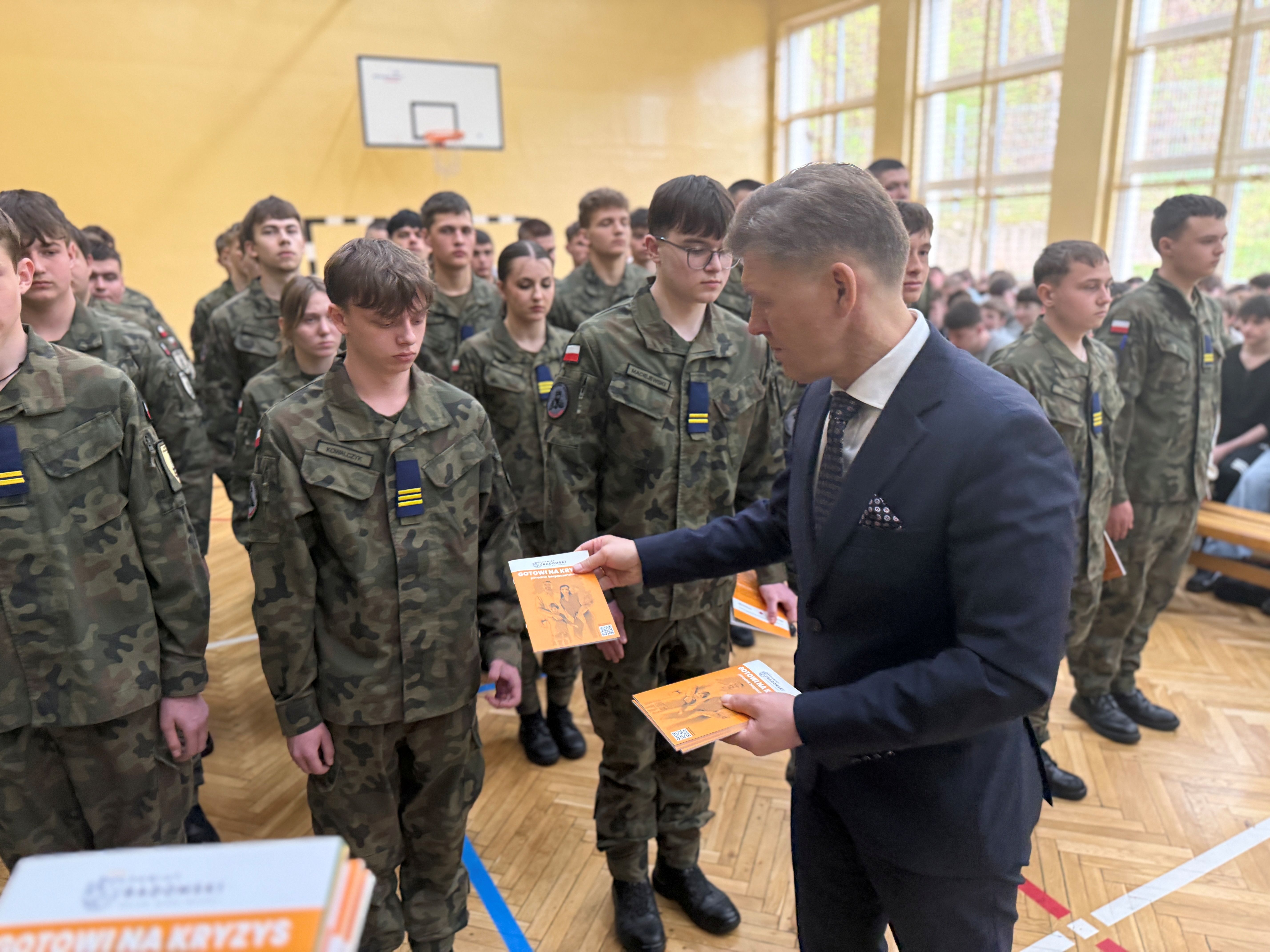 Rozpoczęcie kampanii „Gotowi na kryzys” w ZSP w Iłży