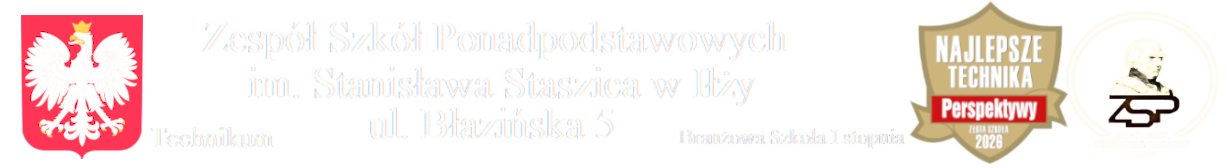 Zespół Szkół Ponadpodstawowych w Iłży